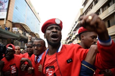 Museveni is ‘a perfect emulation of Idi Amin’, says EFF after Bobi Wine’s arrest