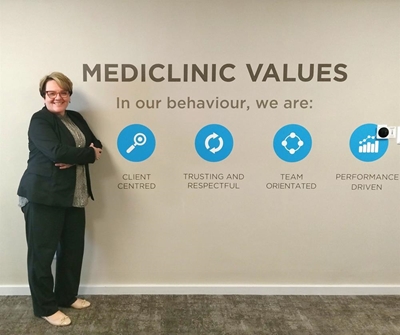Celesté Louw taking up reins of Mediclinic George