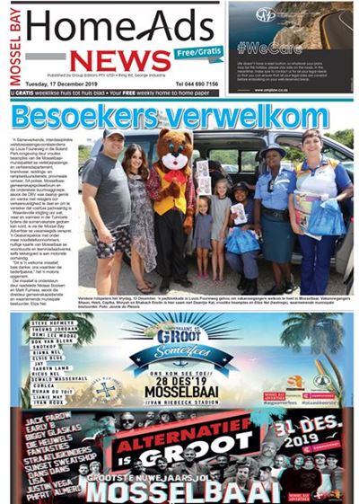 This week's Mossel Bay Home Ads News