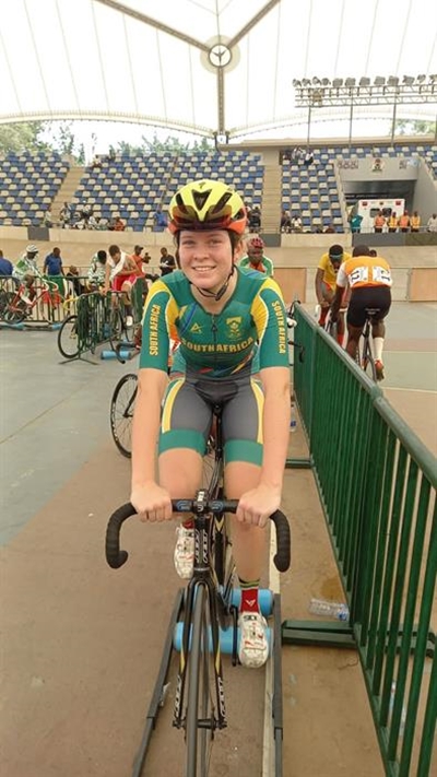Five gold medals for young cyclist