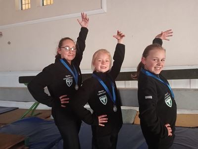 Oudtshoorn-gimnaste presteer
