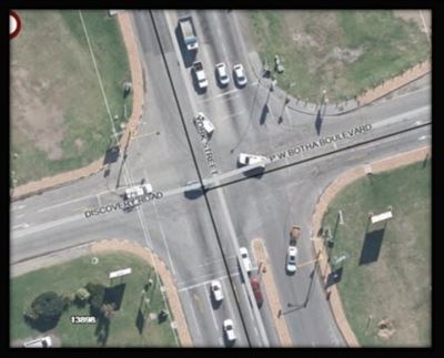 Upgrading of intersection in Industrial area