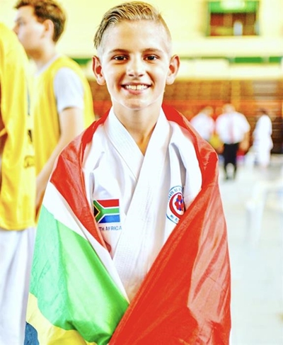 Plett karate kid does it again