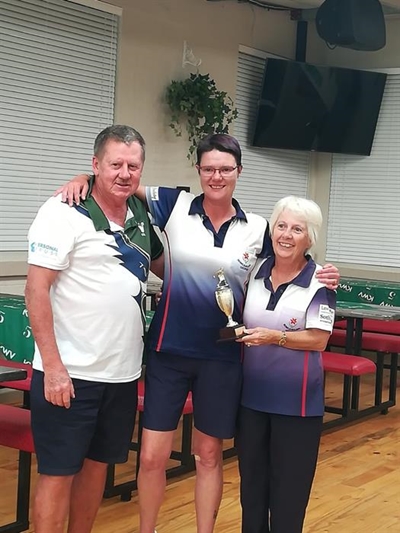 George Bowling bags all Eden pairs medals