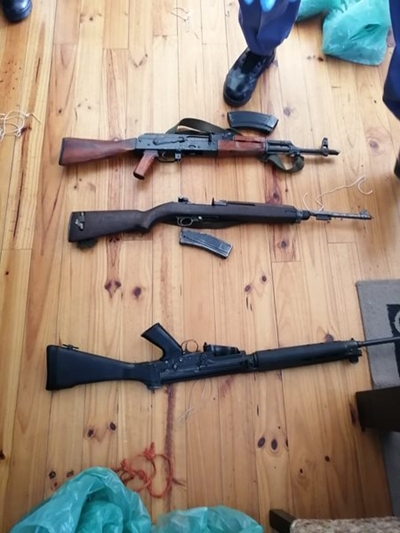 Massive weapon bust in Great Brak River