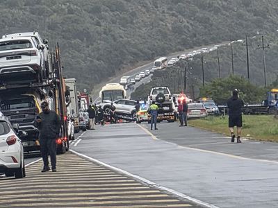 N2 traffic disrupted following major accident near Sedgefield Bridge