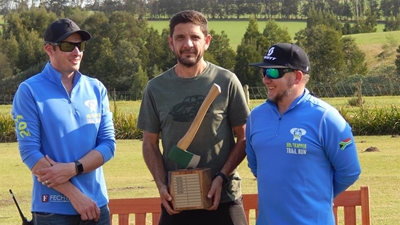 Runner 'kaps' a new record