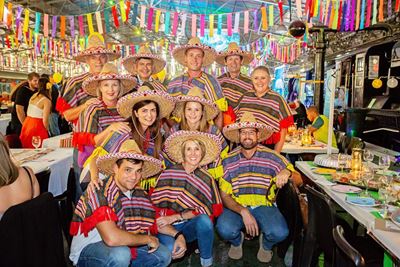 Mexikaanse fiesta by Kwagga-langtafel