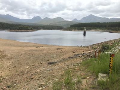 Garden Route Dam level increases to 56.89% - up more than 13%