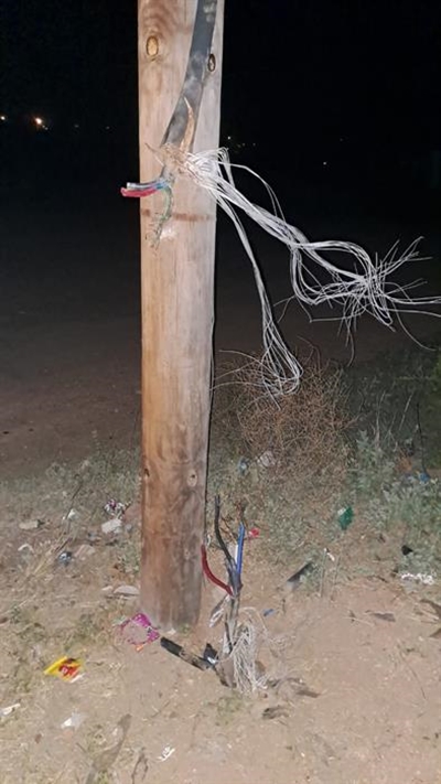 Cable theft: Worrying factor for municipality