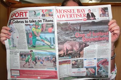 Mossel Bay Advertiser price increase