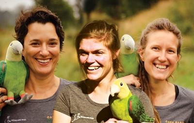 Women dedicated to conserving our feathered friends 
