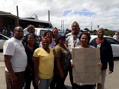 Opvolg: Protesaksie in New Dawn Park