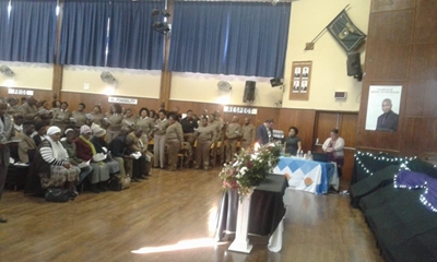 Memorial service for Victor Molosi