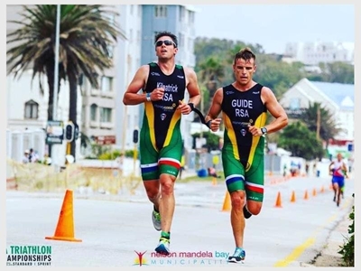 Visually impaired triathlete ready for Commonwealth Games