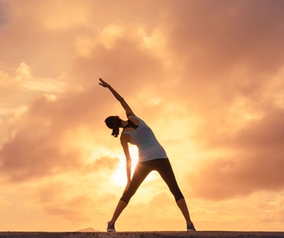You could benefit from starting your day by stretching