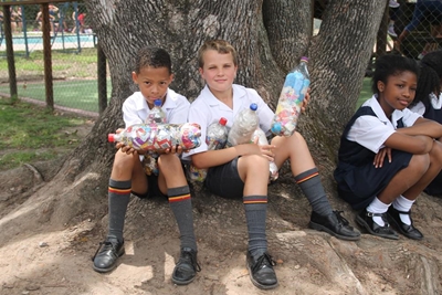 Save our planet an eco-brick at a time