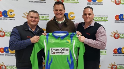 SWD cricket team sponsored by Smart Office Connexion