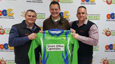 SWD cricket team sponsored by Smart Office Connexion