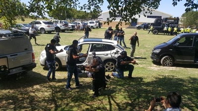 Tactical training for Plett crime fighters
