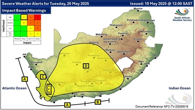 Weather: Cold front update