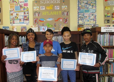 Library volunteers rewarded