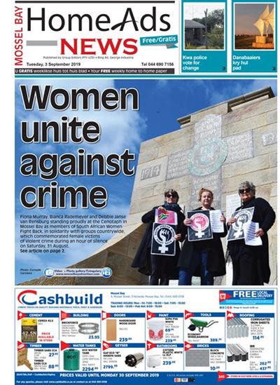 This week's Mossel Bay Home Ads News