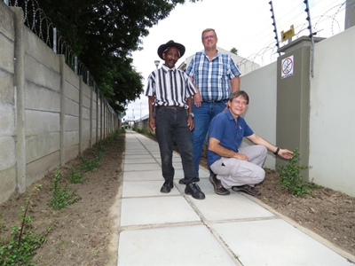 Eyesore now a green walkway