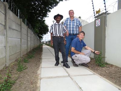 Eyesore now a green walkway
