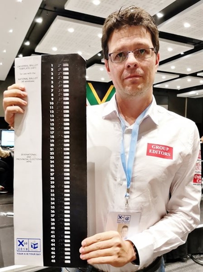 Visually impaired also vote in secret