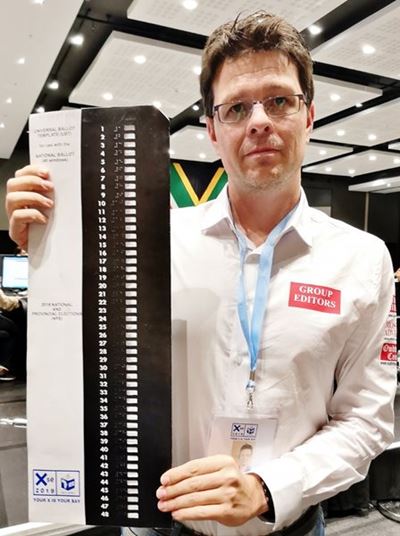 Visually impaired also vote in secret