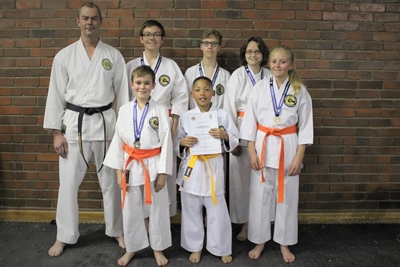 Medal hoard for local dojo