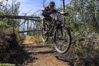 George abuzz during Witfontein Enduro