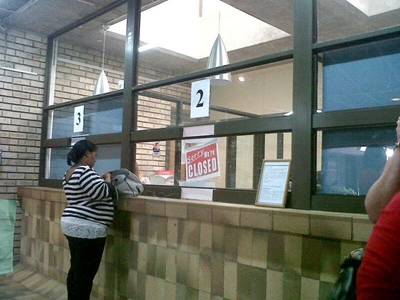 Technical issues at motor licencing department