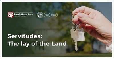 Servitudes: A warning to prospective buyers