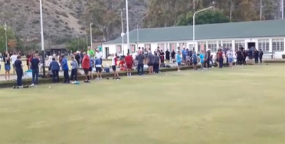 Serious business at GR Bowling Club