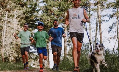 Weekend family trail run at Ceres Valley