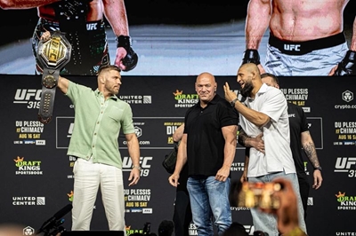 ‘I’m putting this man to sleep,’ vows Dricus ahead of Chimaev fight