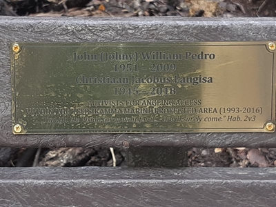 Plaque unveiled to honour Tsitsikamma anglers