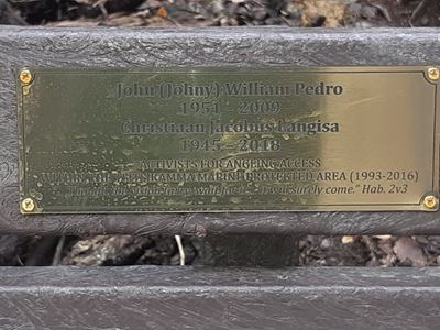 Plaque unveiled to honour Tsitsikamma anglers