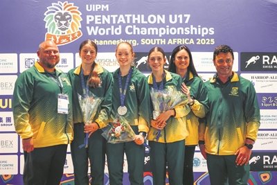 Global youth brings fire to pentathlon champs