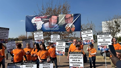 UN steps in to free two men from EG