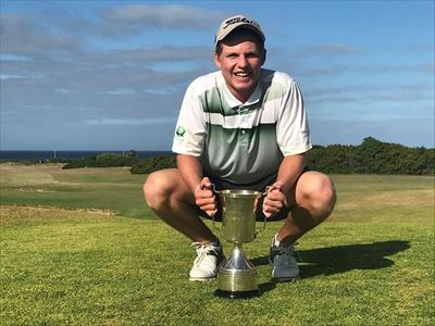 Match Play title for young local golfer