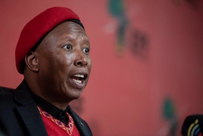 Malema takes aim at Ramaphosa over potholes ‘on a gravel road’ video