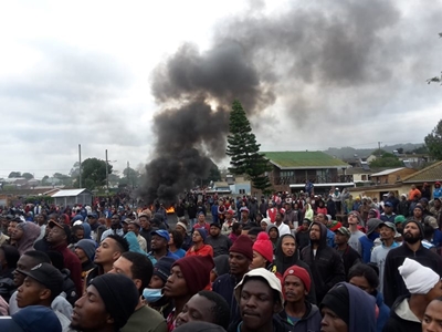 Update: Sedgefield protest