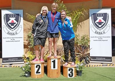 Nuwe junior downsindroom-wêreldrekord vir Minke Janse van Rensburg