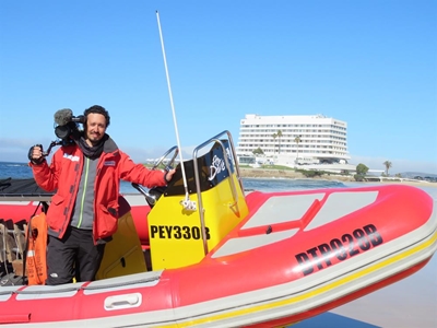 International film crew catch up with Plett