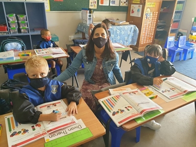 Eerste skooldag verloop vlot by Blanco en Kretzenshoop