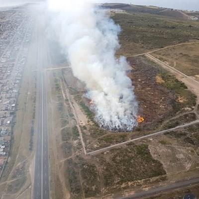 Lugbesoedeling op Mosselbaai