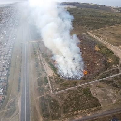 Lugbesoedeling op Mosselbaai